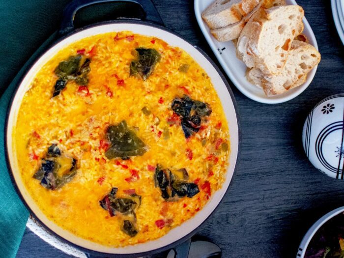 Cazuela de Arroz y Bacalao
