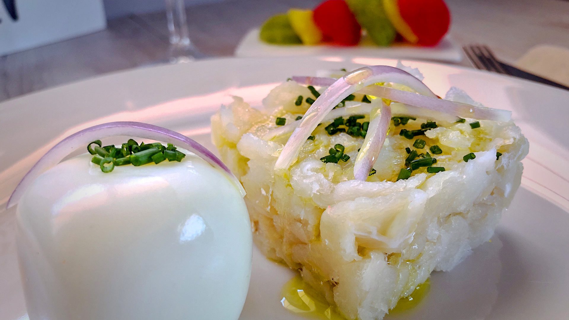 Moje de Bacalao. Una receta ligera, fácil y saludable.